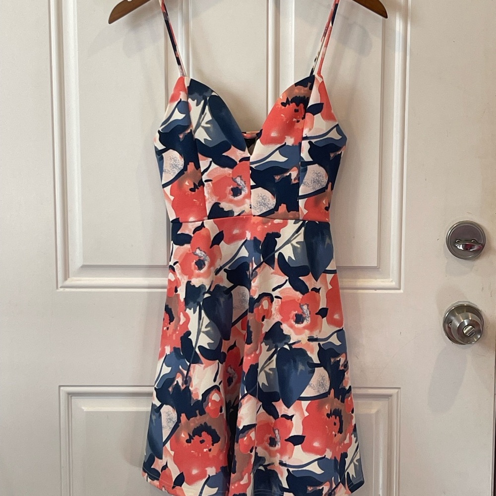 Floral Sundress Dress, size Small
